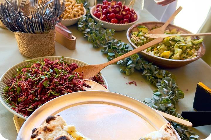 Buffet traiteur complet