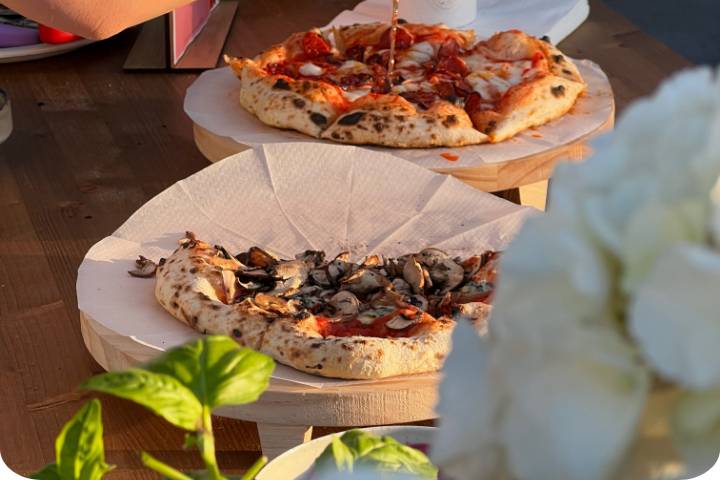 Buffet pizza