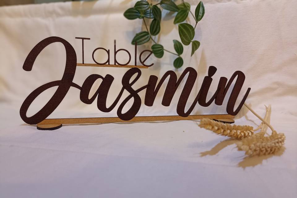 Nom de table