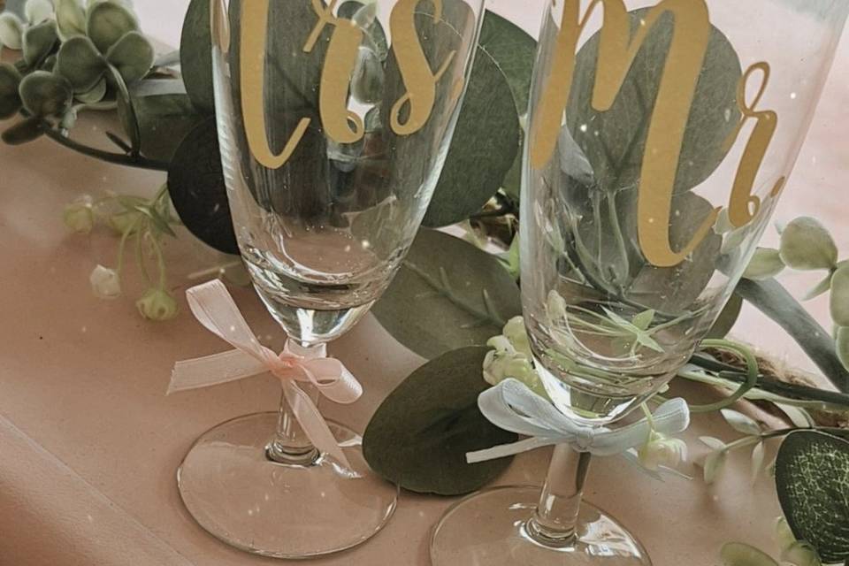 Verres personnalisés