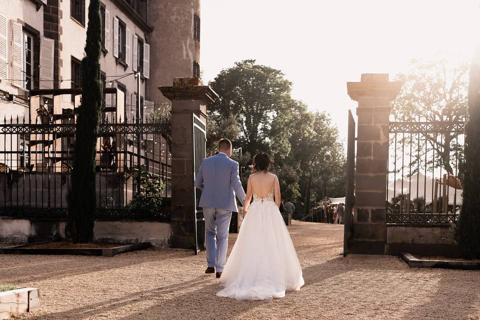 Mariage au château de Chignat