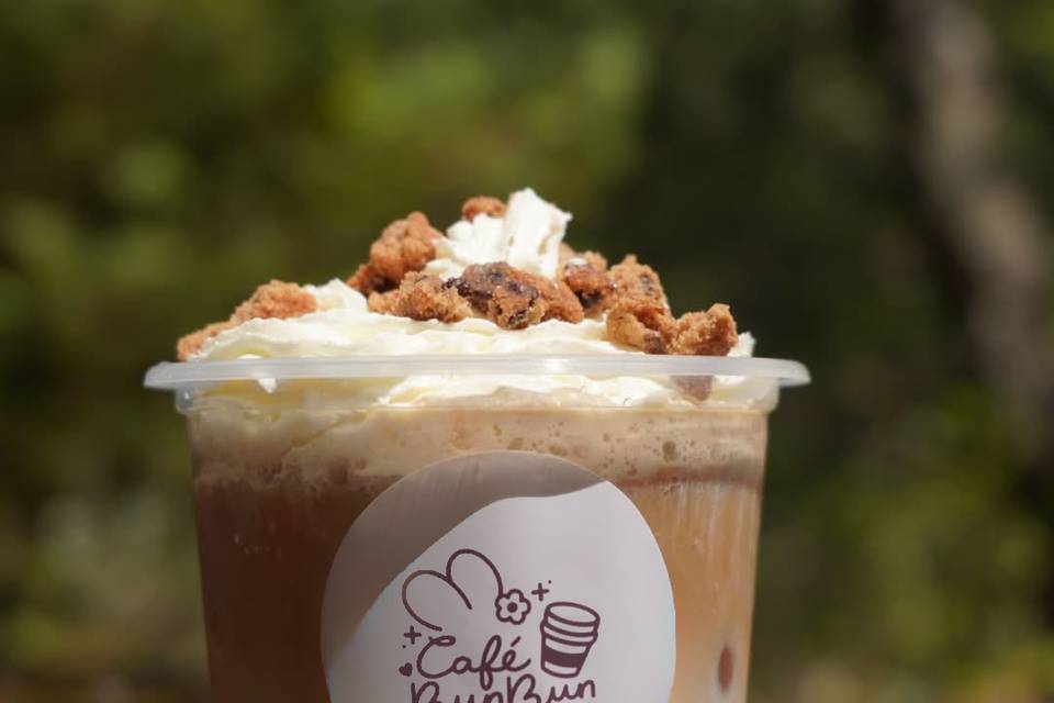 Latte glacé cookie