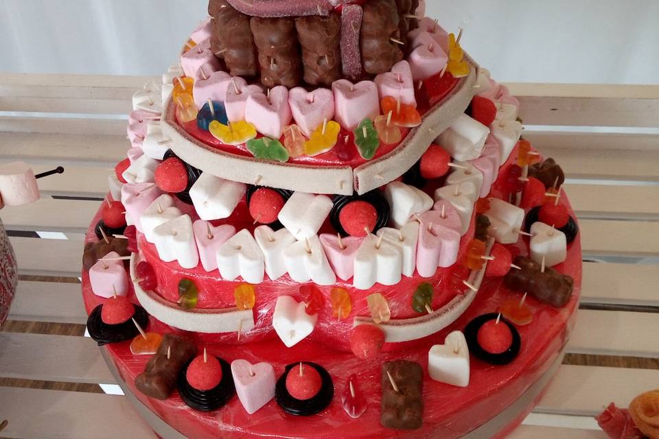 Gâteau de bonbons