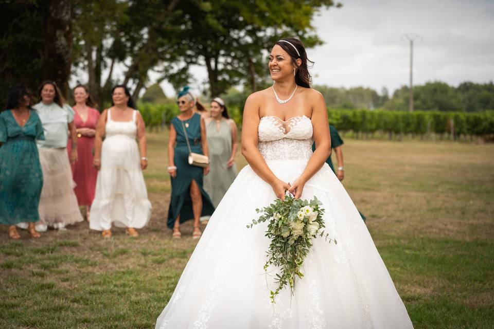 Lancé de bouquet