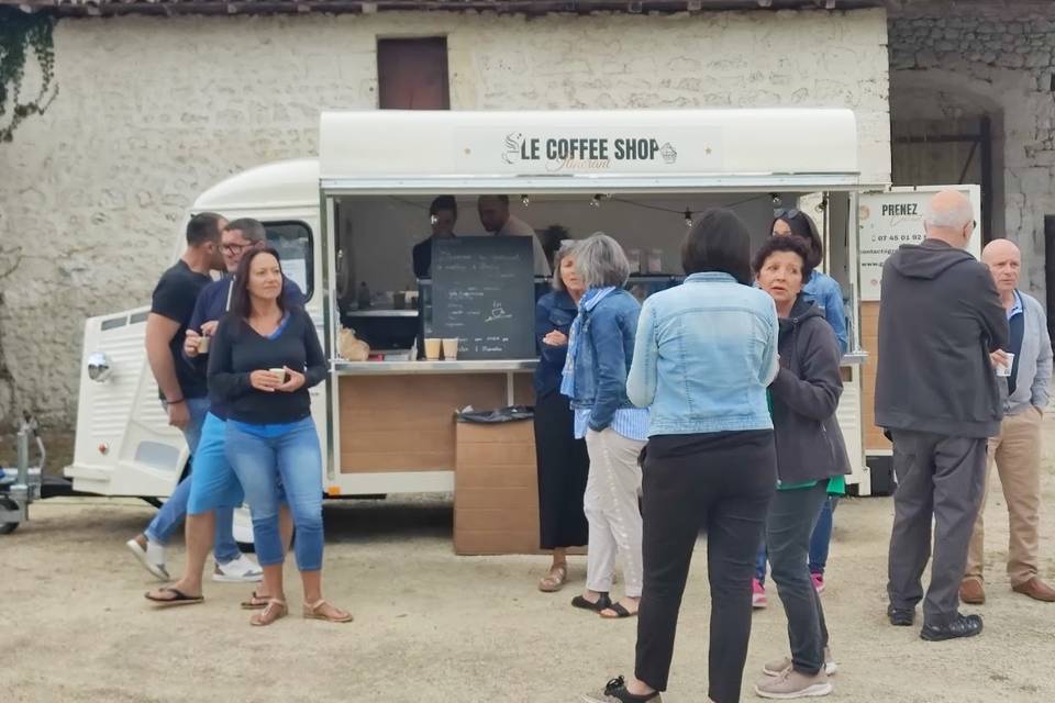 Prestation barista de mariage