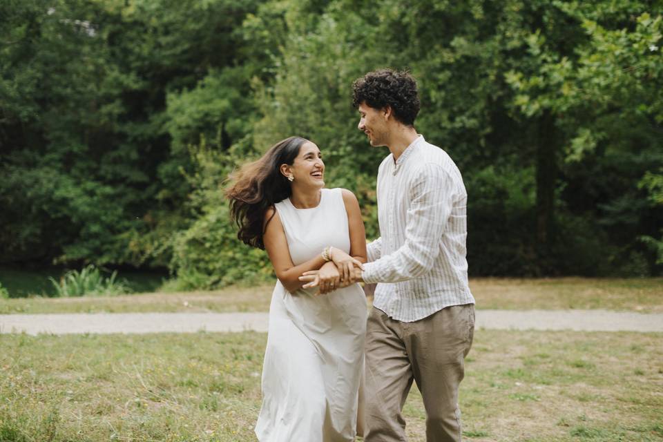Séance engagement couple