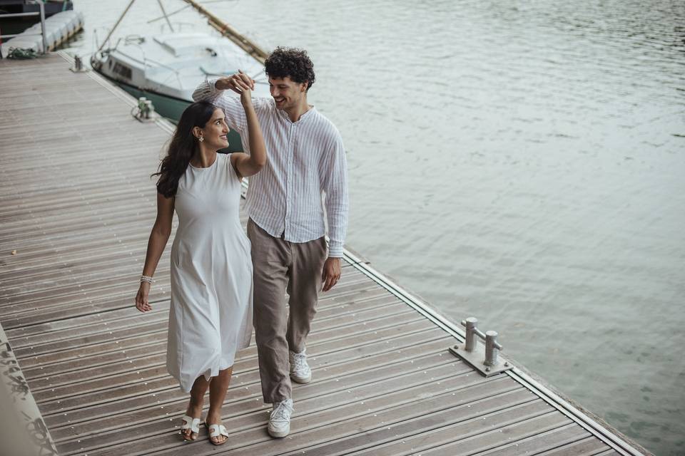 Séance engagement couple