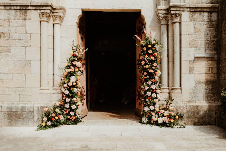 Entrée d'église