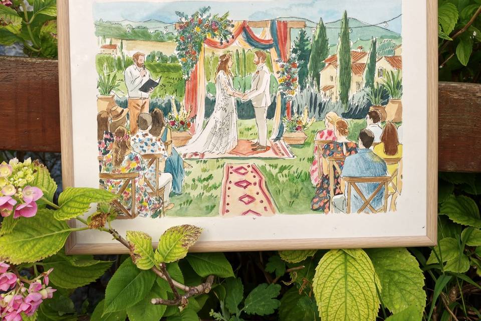 Tableau de cérémonie