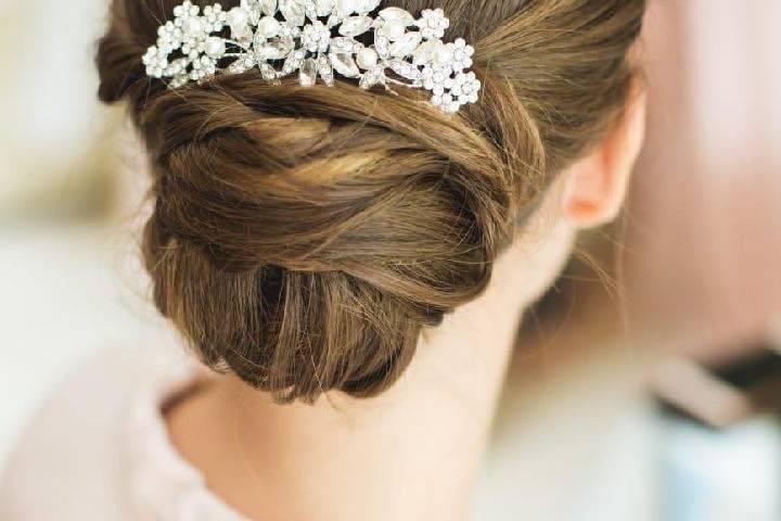 Mariage de Marine - Coiffure