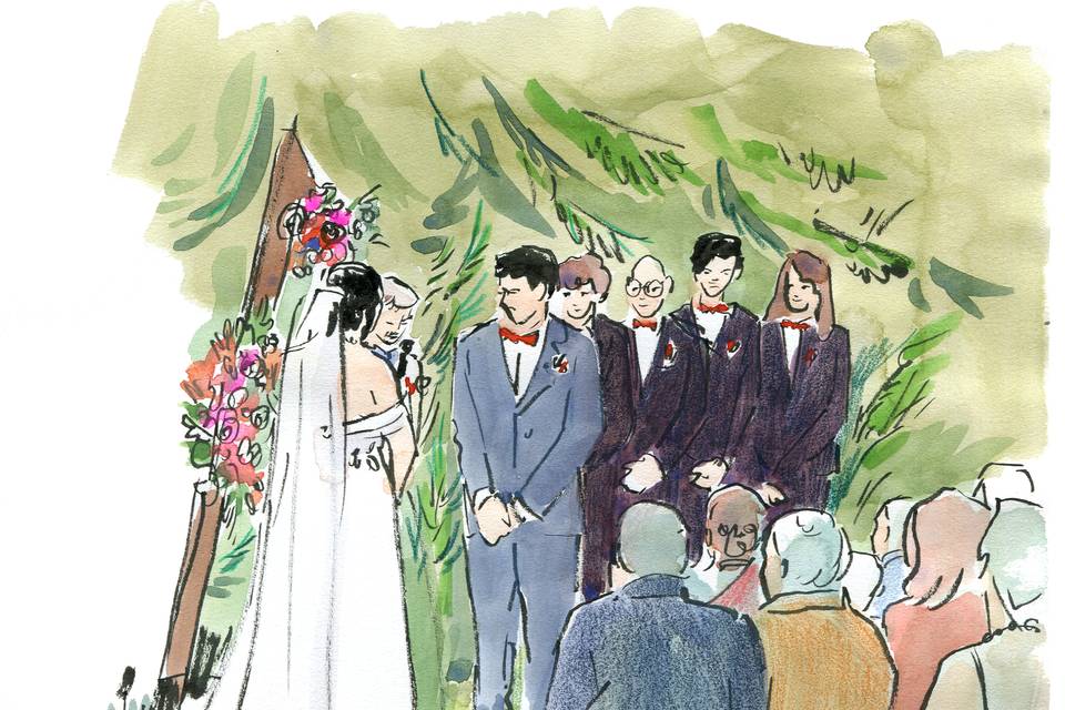 Récit de mariage