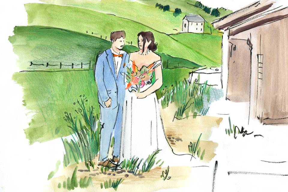 Récit de mariage