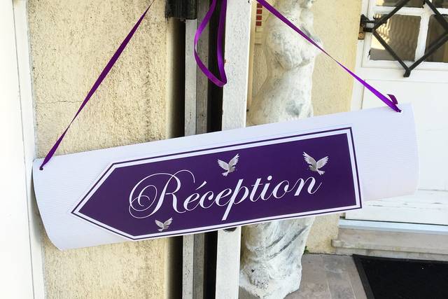 Panneau de réception