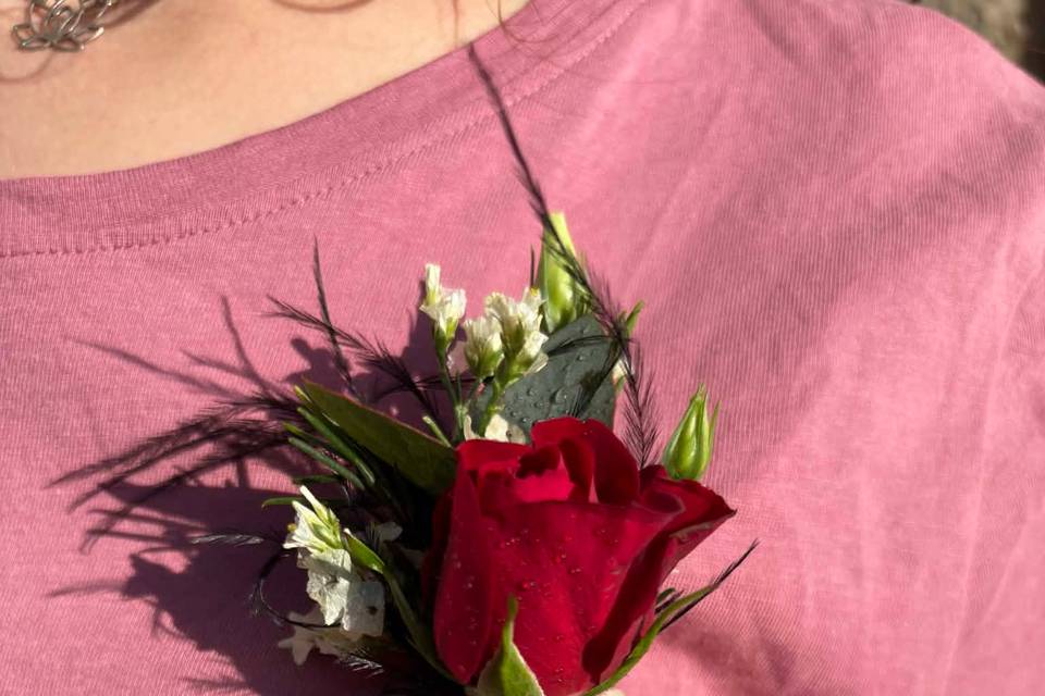 Boutonnière Rockabilly