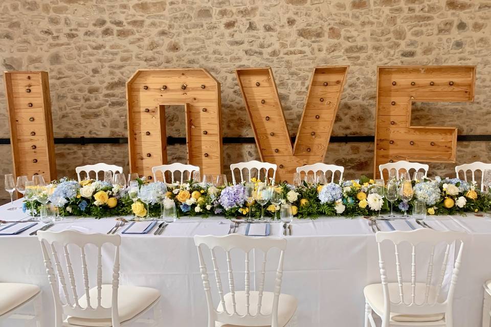 Centre de table vitaminé