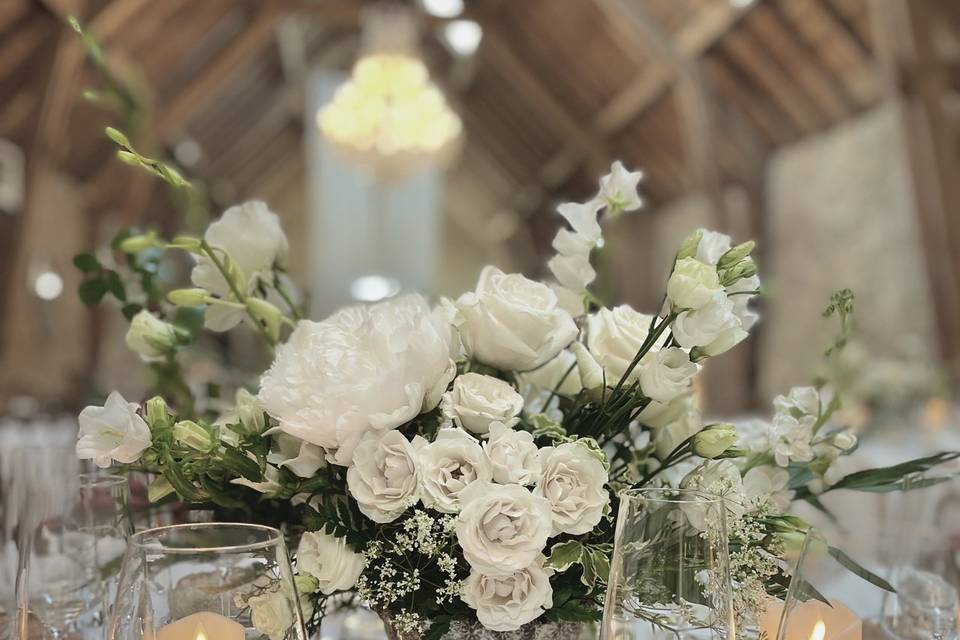 Centre table romantique chic