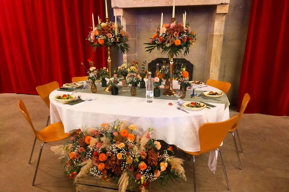 Table d'honneur