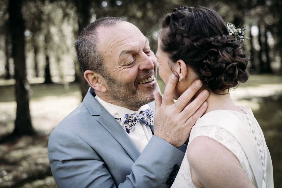 Photo de couple de la mariée