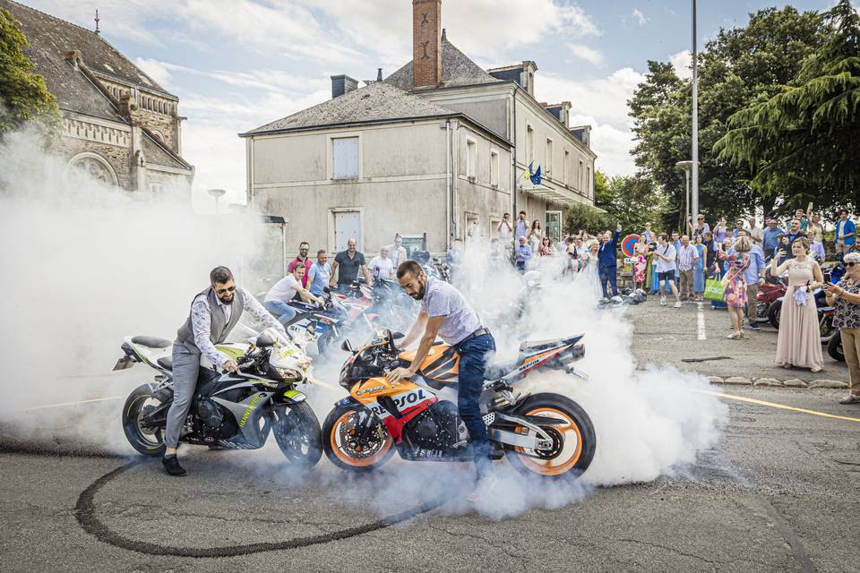 Reportage sortie de mairie