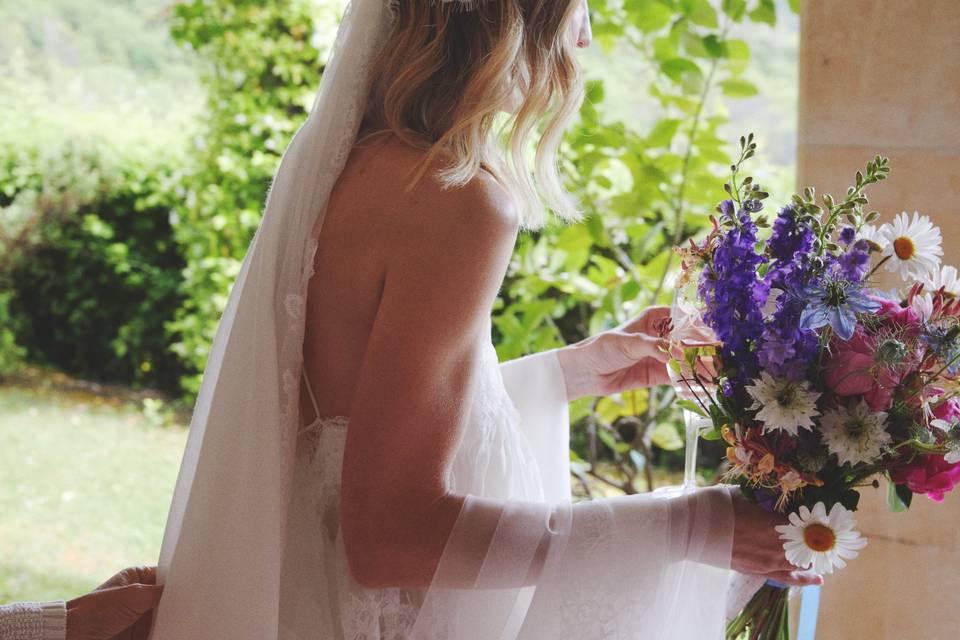 Le bouquet de la mariée
