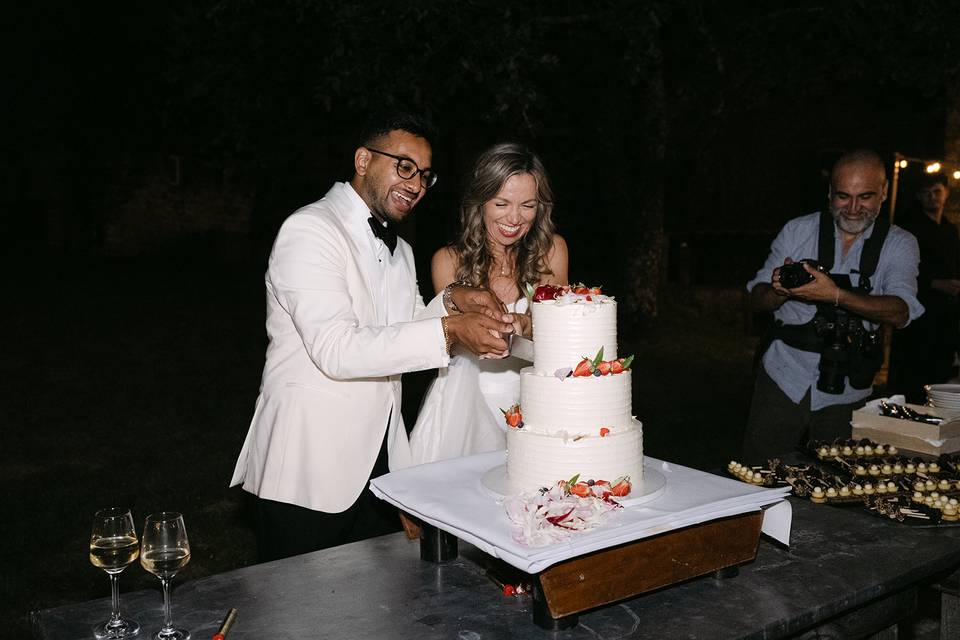 Découpe gateau