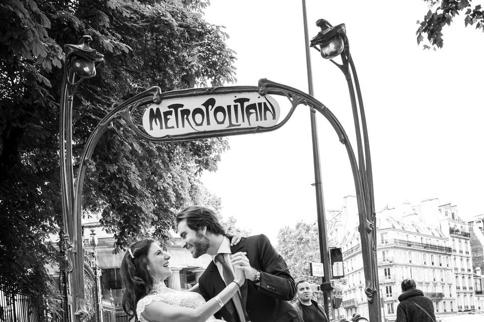 Mariage Rues Paris