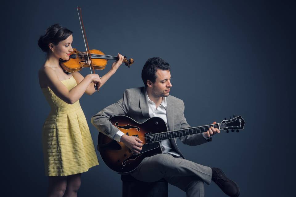 Eléna Perrain et Nathan Brunet