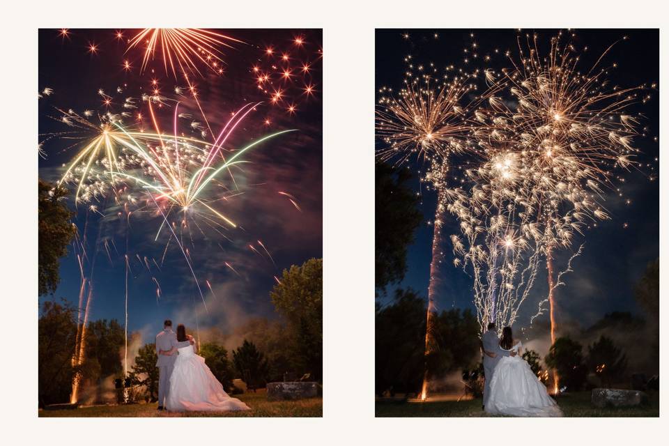 Faux artifice mariage 13
