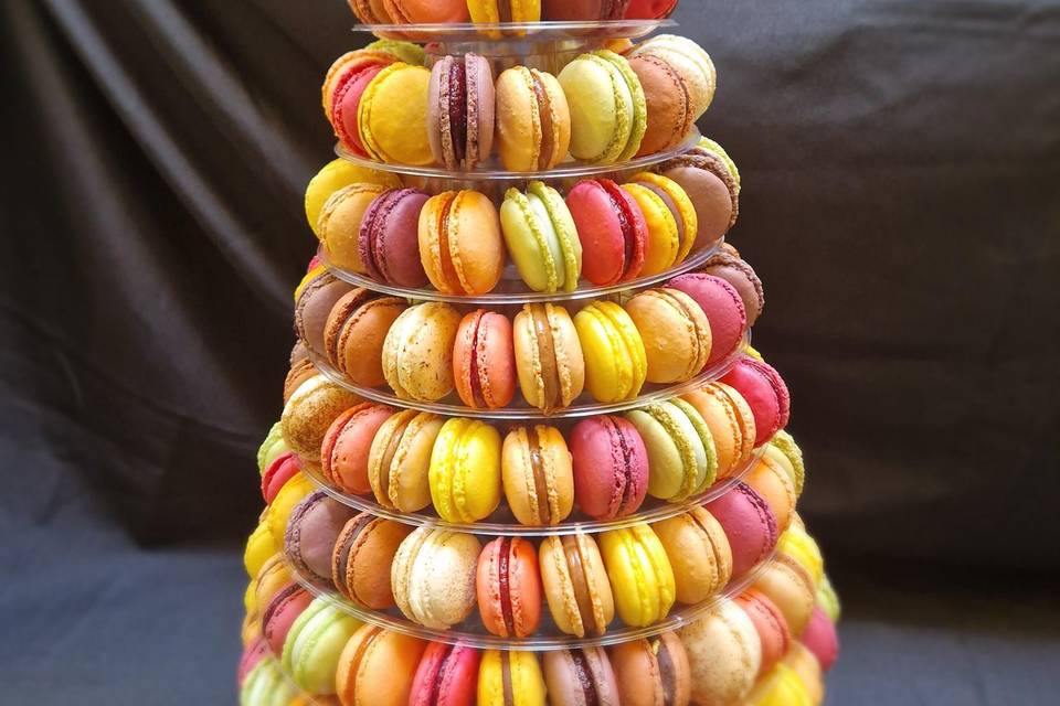 Pyramide de macarons