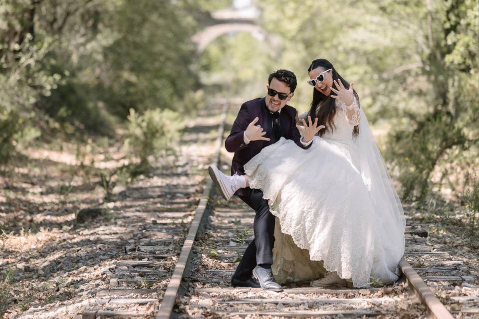 Couple mariage en provence