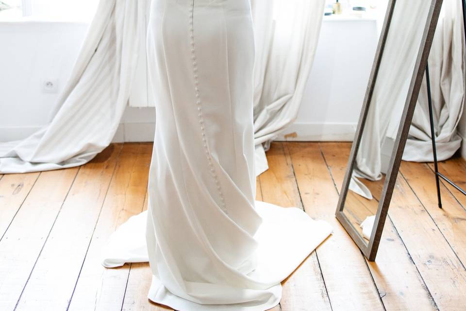 Quand la mariée attend ..