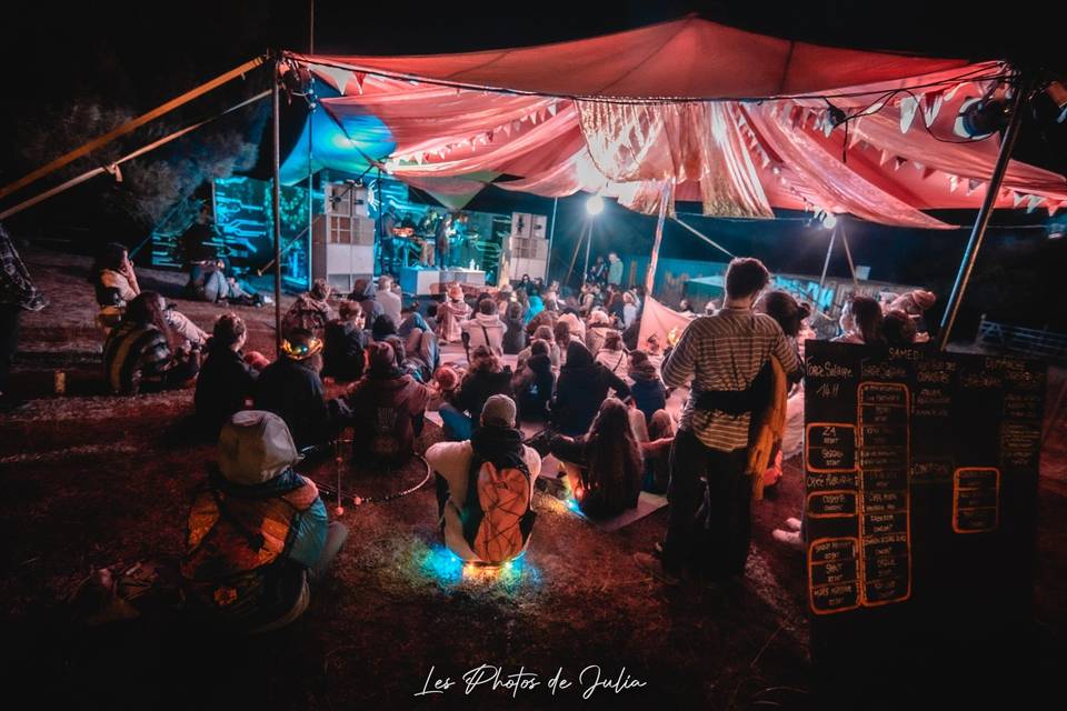 Décoration de festival