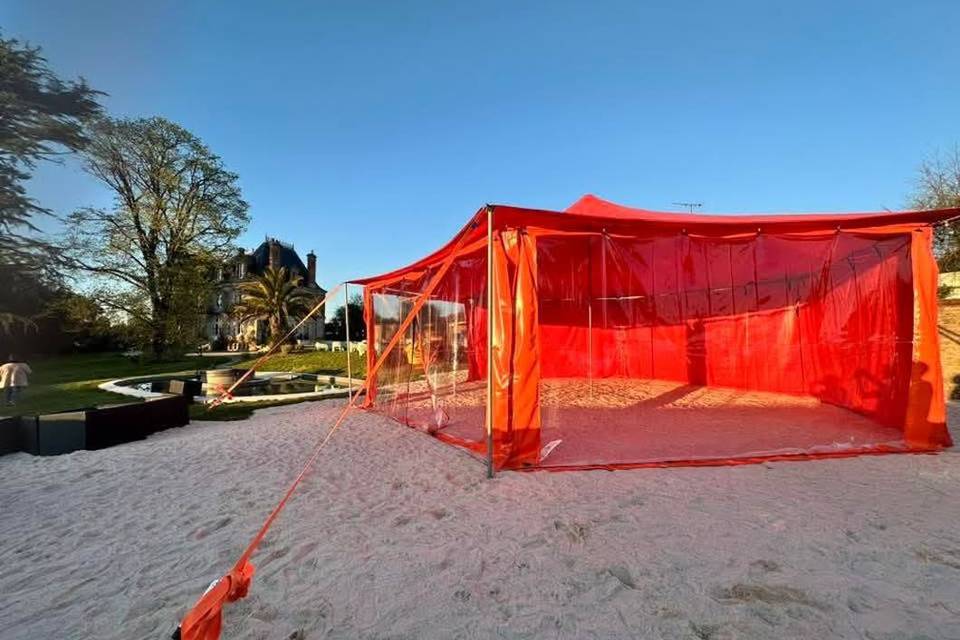 90m2 avec murs cristal