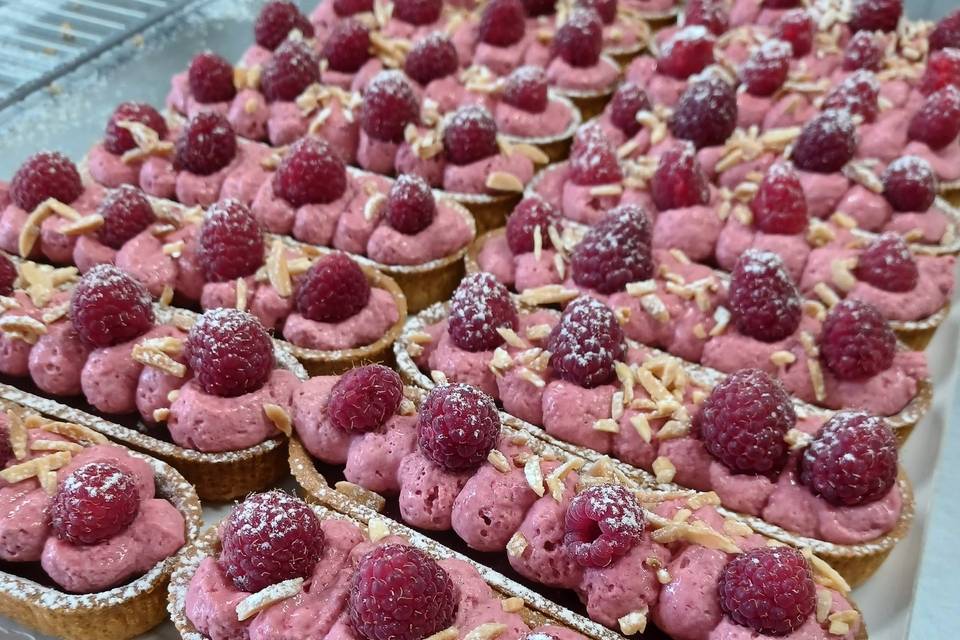 Tarte framboise