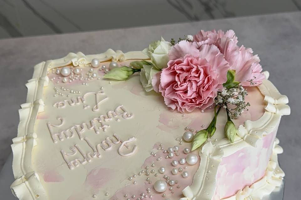 Heart cake