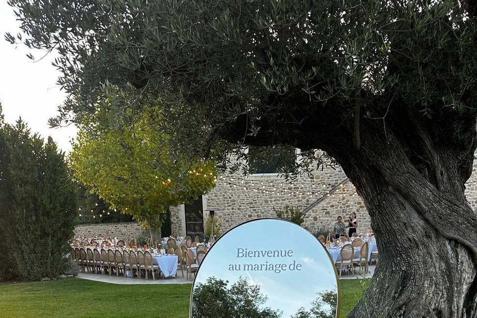 Miroir de bienvenue
