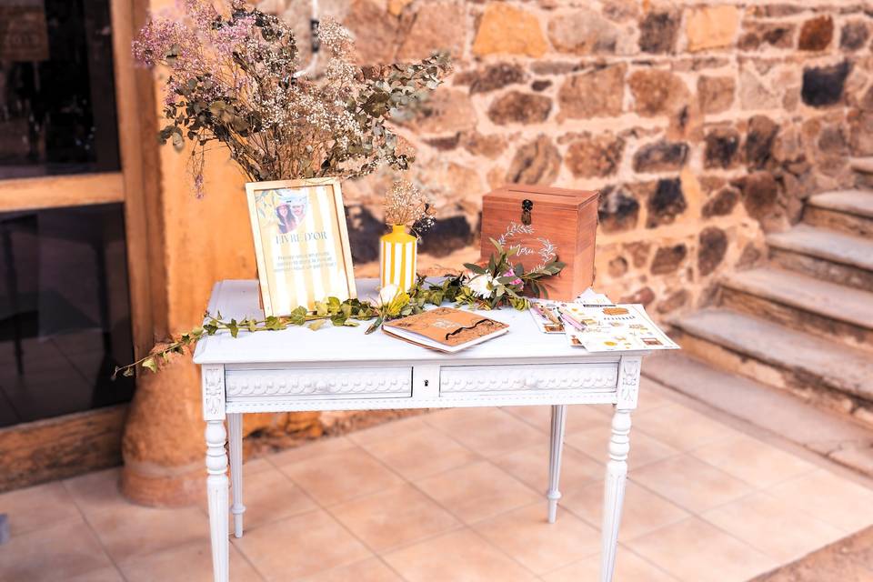 Bureau blanc