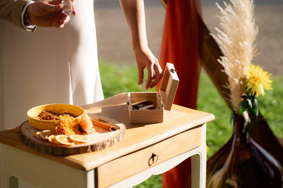 Table cérémonie laïque