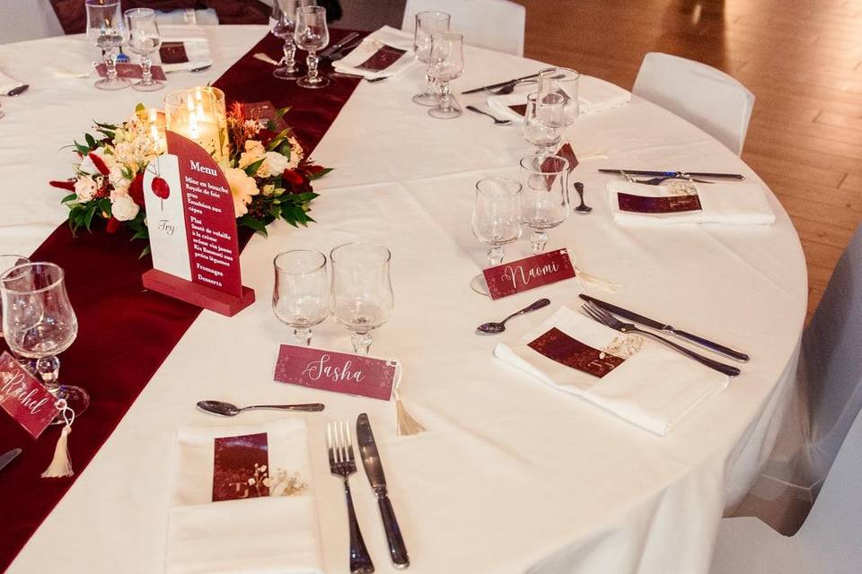 Table de mariage