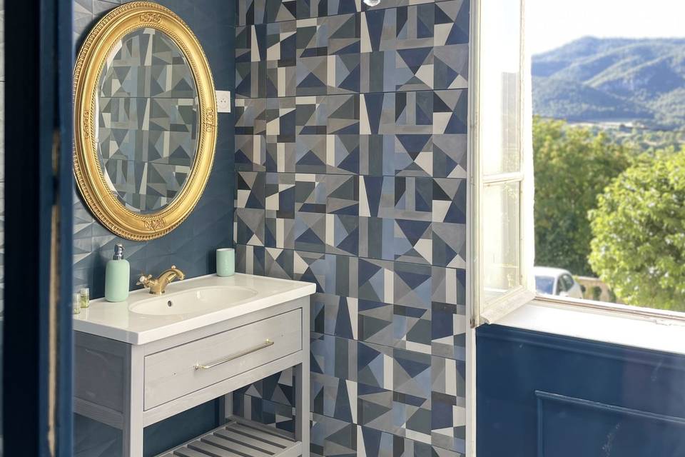 La chambre bleu