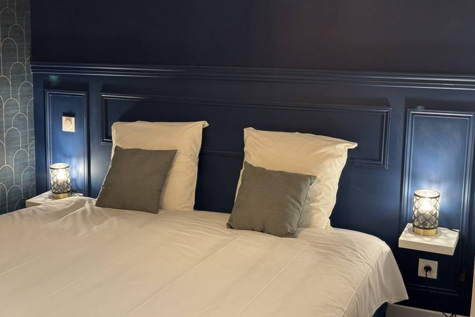 La chambre bleu