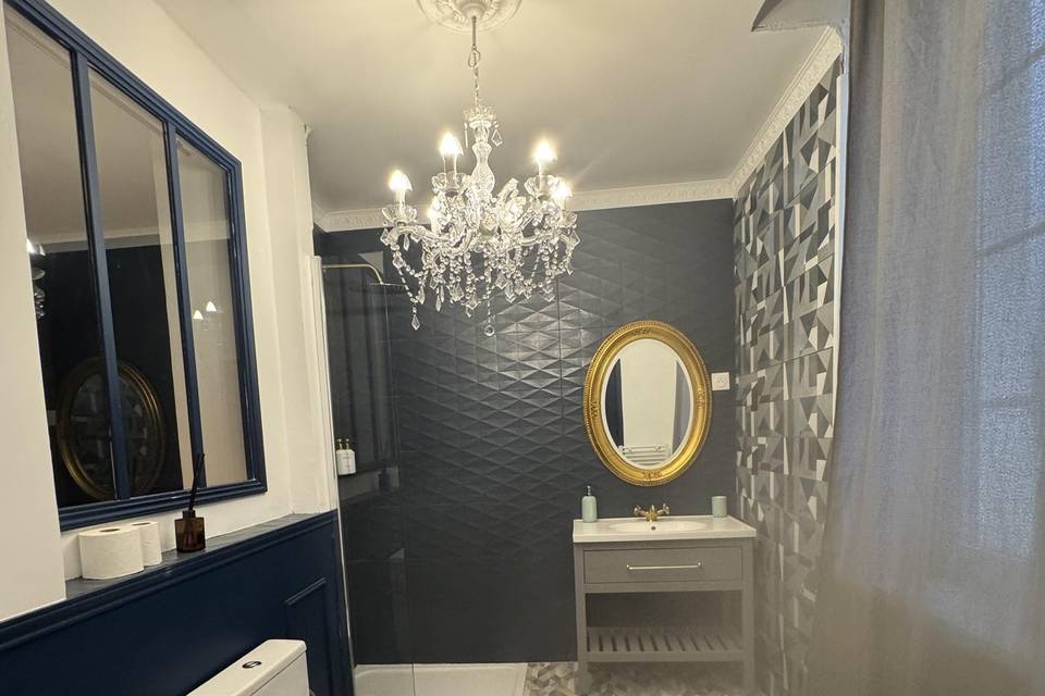 La chambre bleu