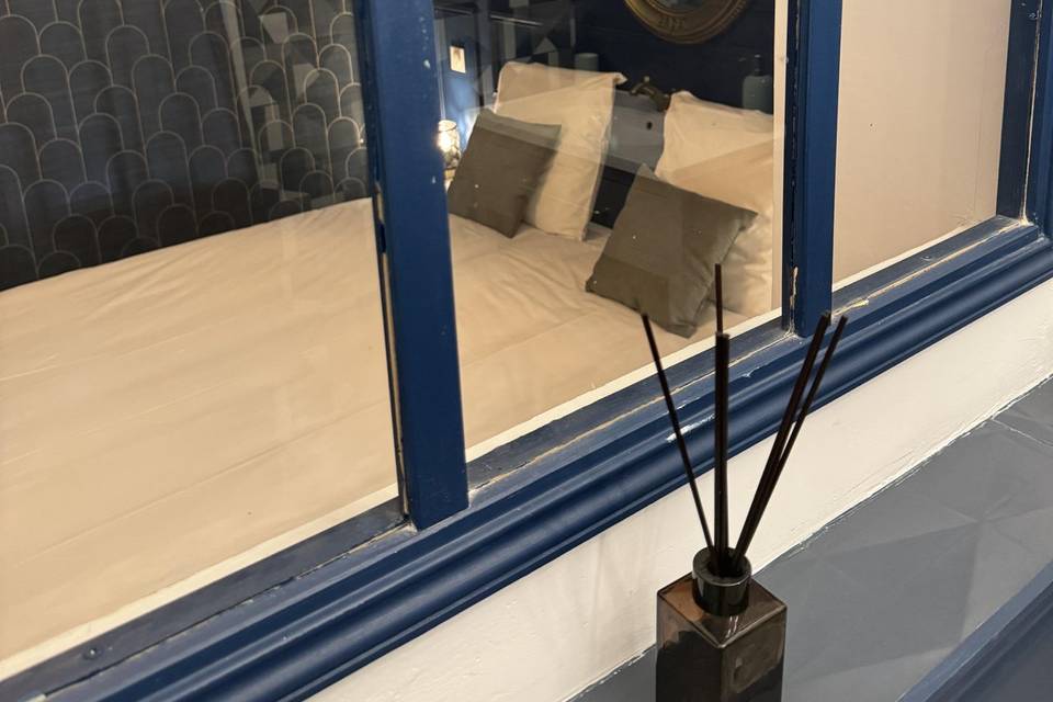 La chambre bleu