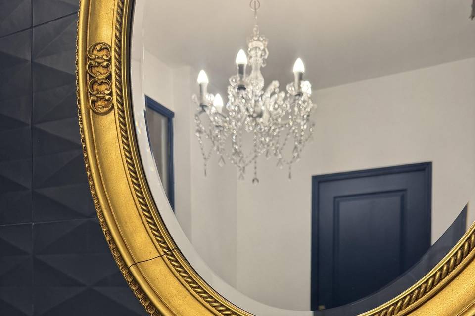 La chambre bleu