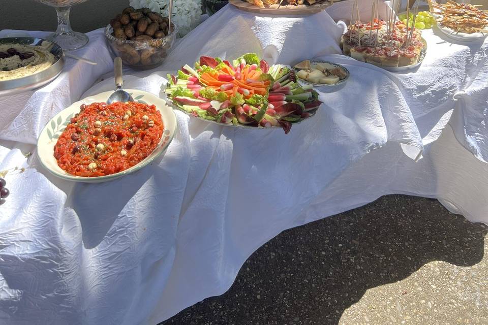 Buffet salé