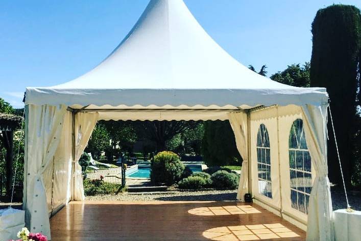 Gazebo D'extérieur Couverture Supérieure Chapiteau De Jardin - Temu France