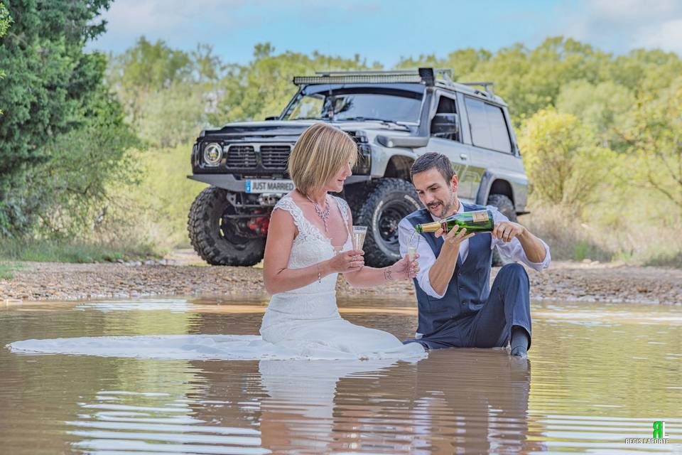 Trash the dress