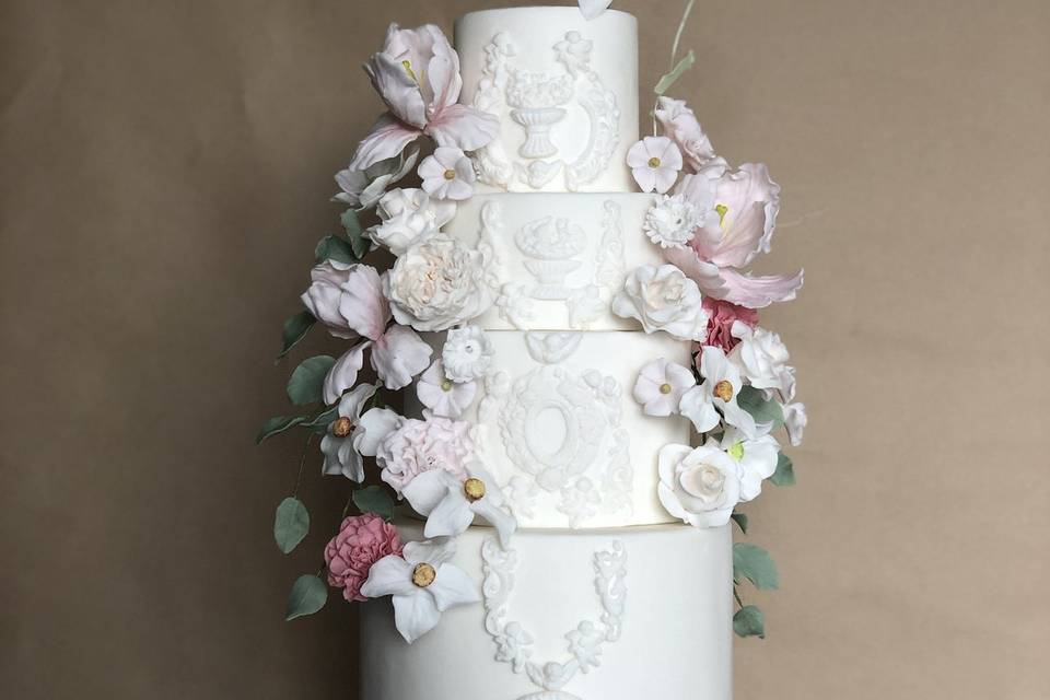 Un Wedding cake Bridgertonn