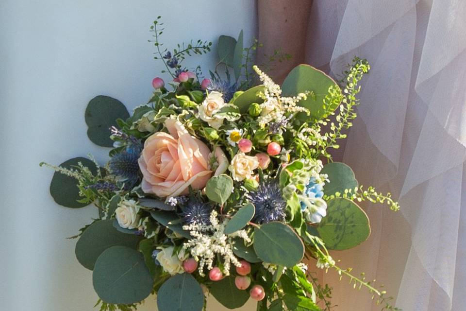 Bouquet de mariée champêtre