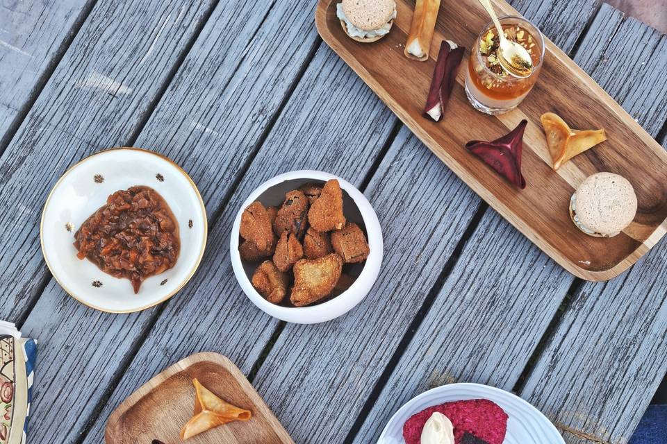 Dégustation menu de mariage